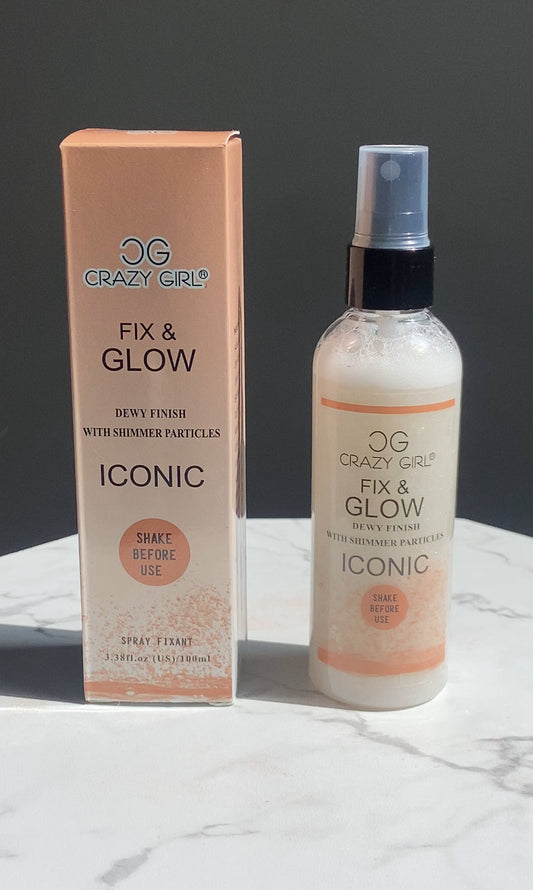 Crazy Girl Fix & Glow Makeup Fixing Spray