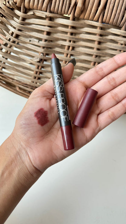 Mn Kissproof soft matte lip crayon