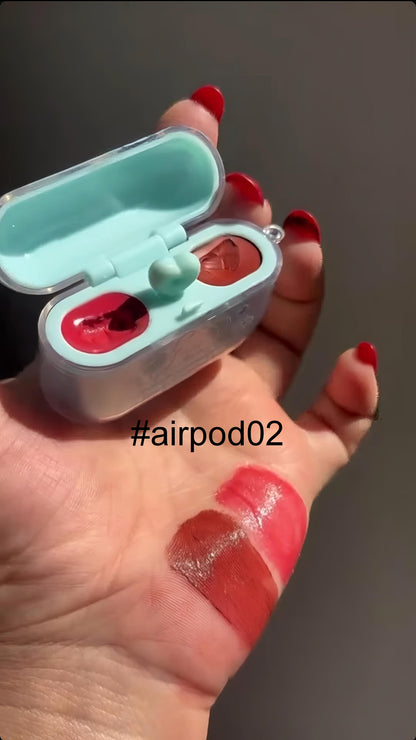 2-in-1 Korean Airpod Lipsticks Mud.