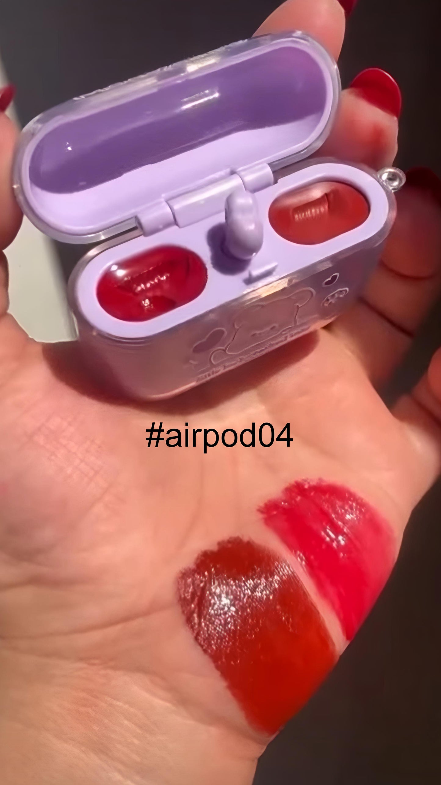 2-in-1 Korean Airpod Lipsticks Mud.