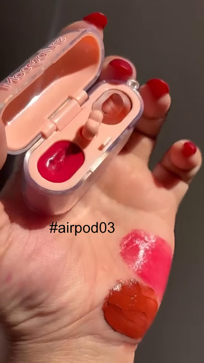 2-in-1 Korean Airpod Lipsticks Mud.