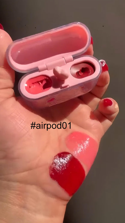 2-in-1 Korean Airpod Lipsticks Mud.