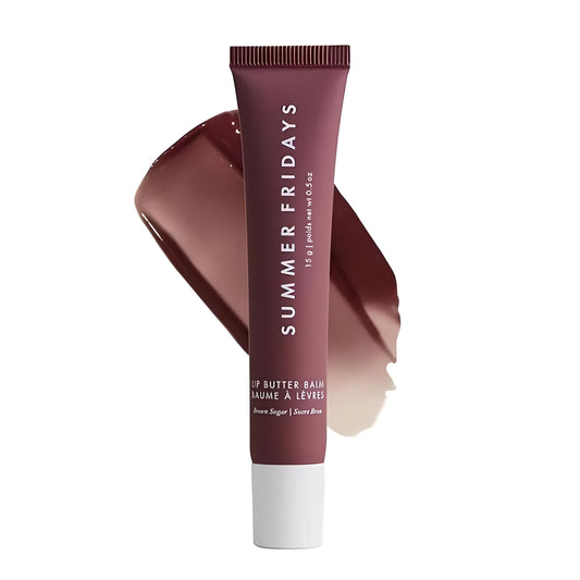 Summer Fridays Tinted Lip Butter Balm - Conditioning Vegan Lip Balm for Instant Moisture, Shine & Hydration