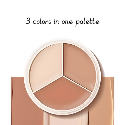 Korean 3 Shade Concealer Palette