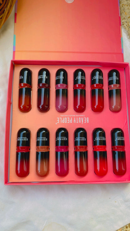 Beauty people lipstick set of 12