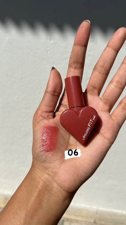 Kawaii heart swipe lipstick