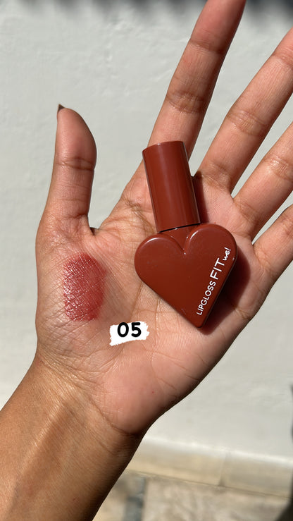 Kawaii heart swipe lipstick