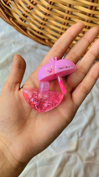 Kawaii heart lipgloss