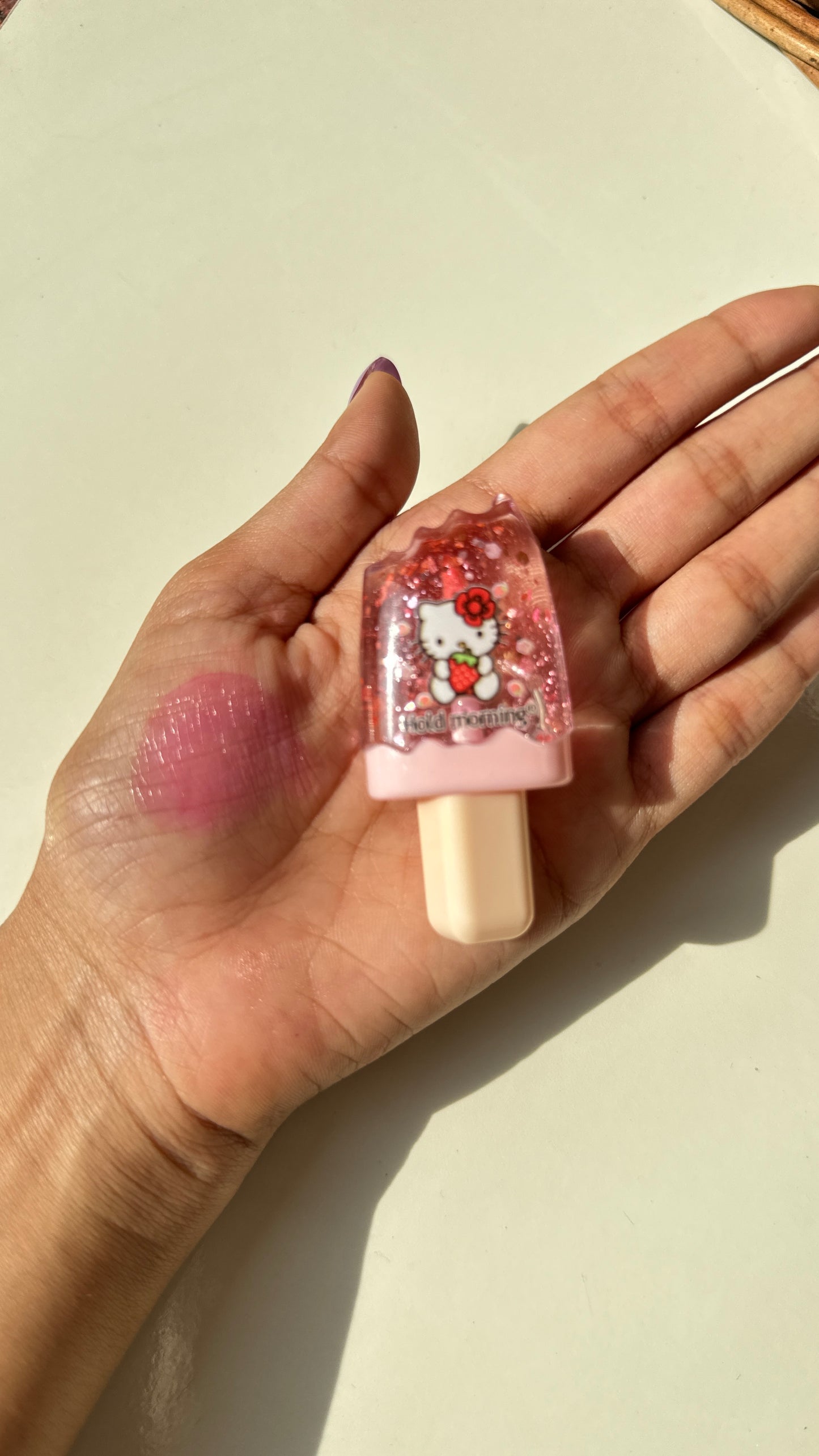 Kawaii hello kitty lipgloss