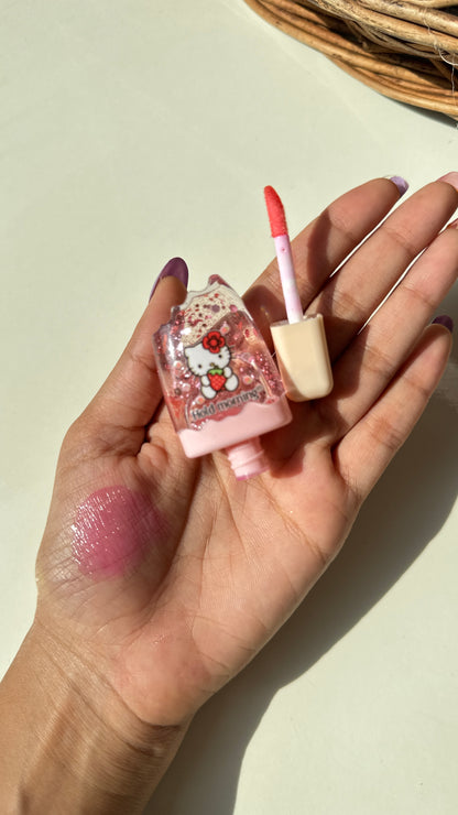 Kawaii hello kitty lipgloss