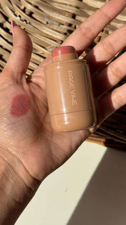 PAGE VINE Pocket Blush Rotating Shape. BLUSH DE POCHE.