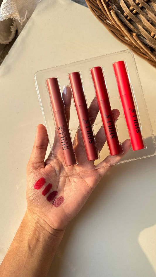 Shills lipstick set of 4