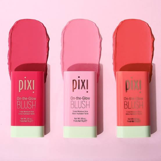 Pixi on the glow blush