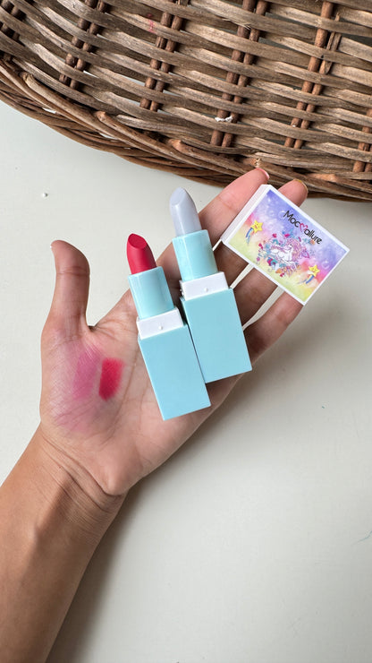 Korean 2 in 1 lipstick + lipbalm