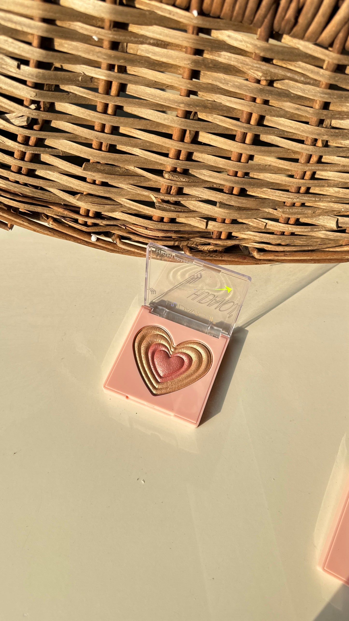 Kawaii Cute Heart Shaped Highlighter & Blusher