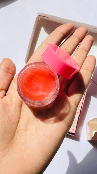 Crazy girl strawberry lip scrub