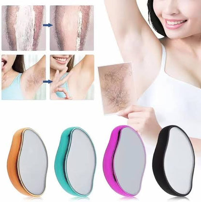 Crystal hair removal