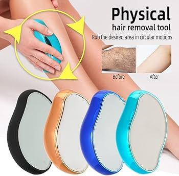 Crystal hair removal