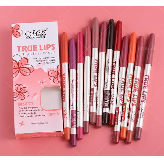 M n lipliner set of 12