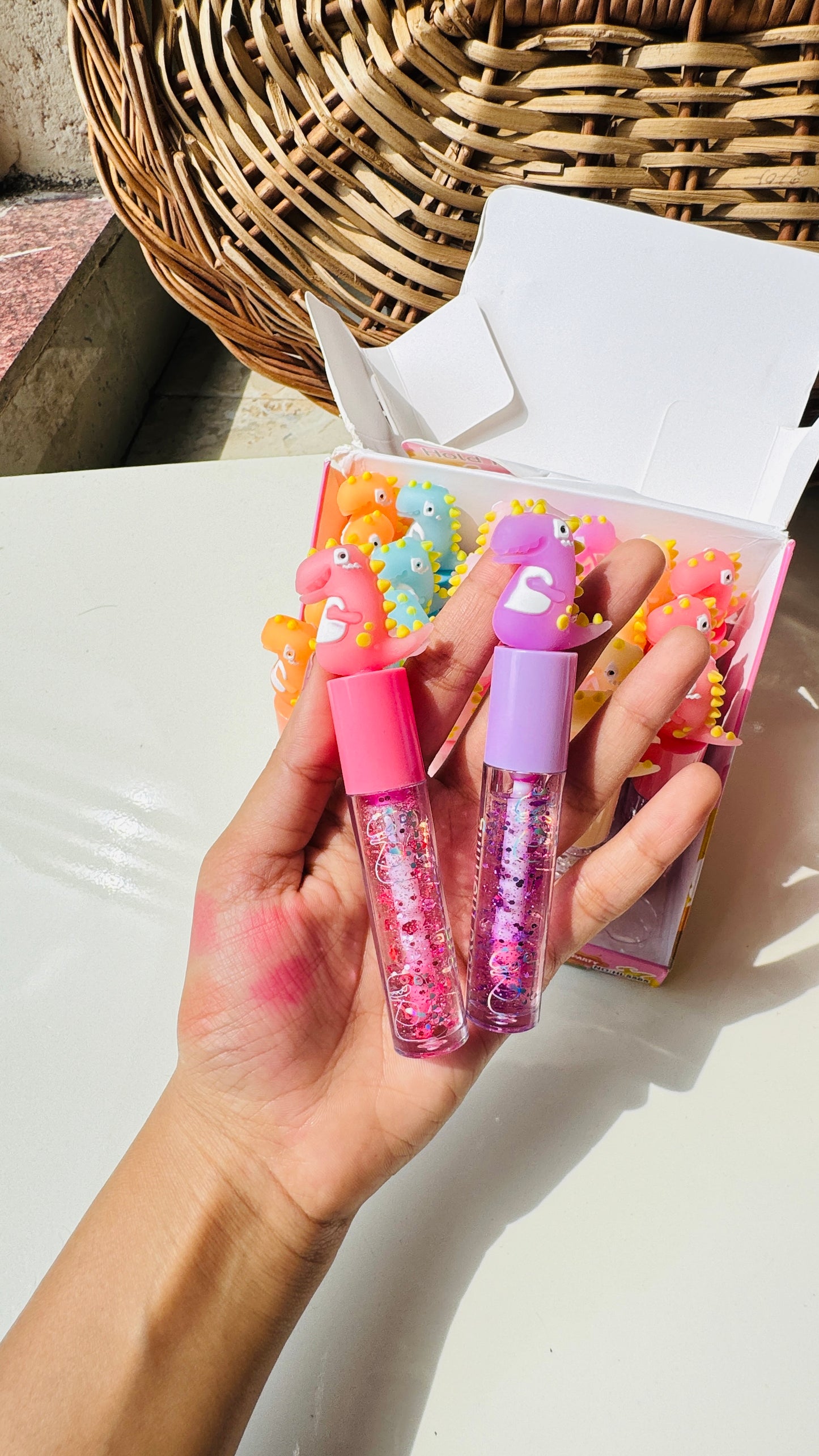 Kawaii Dino lipgloss