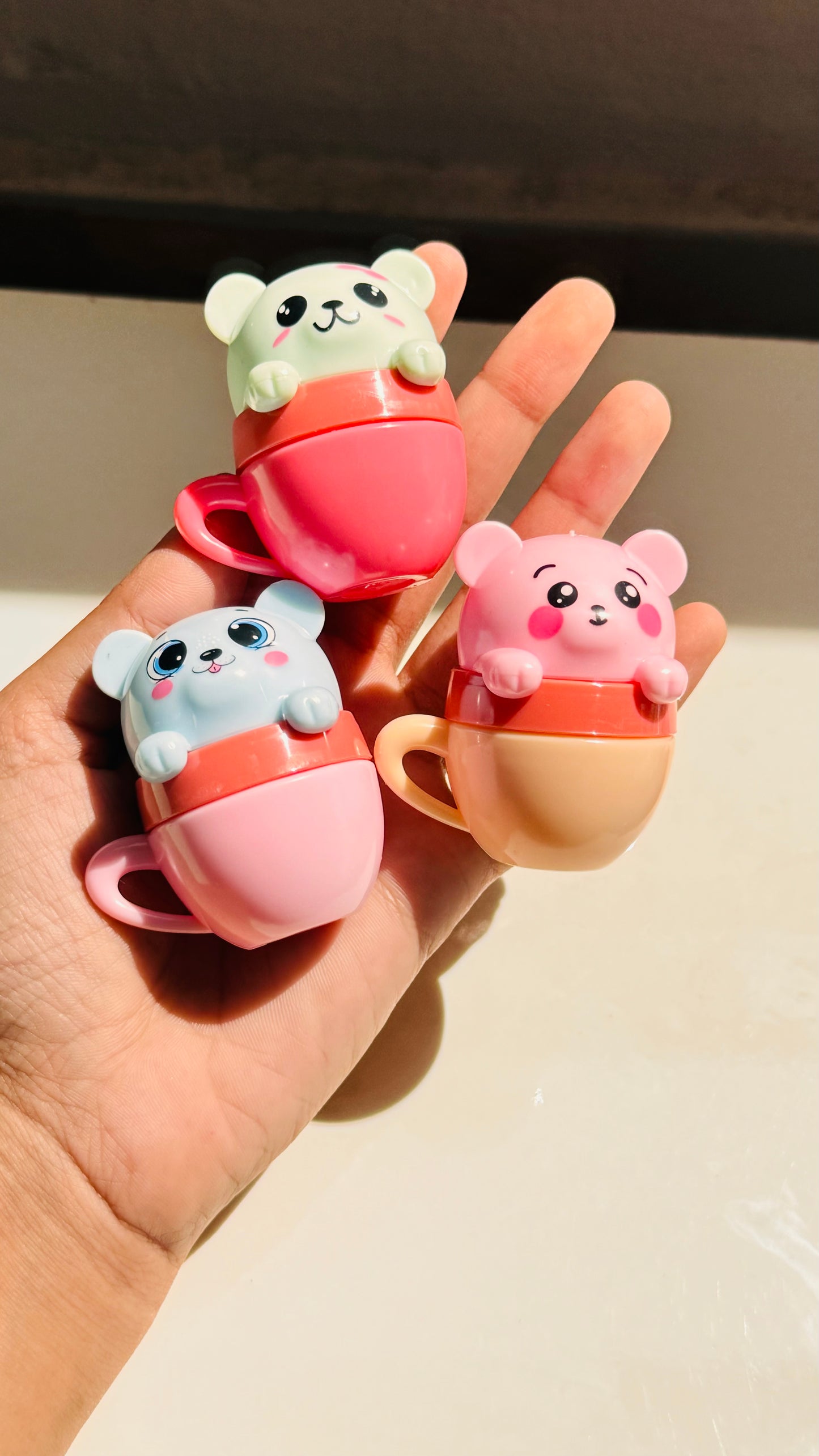 Kawaii cup shape lipbalm