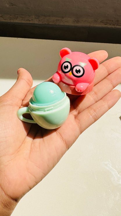 Kawaii cup shape lipbalm