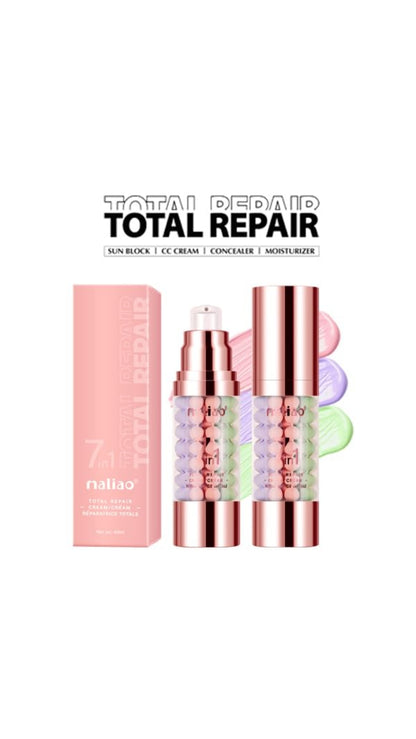 Maliao 7-in-1 Total Repair Matte Primer - Pore Minimizing, Long-Lasting Makeup Base