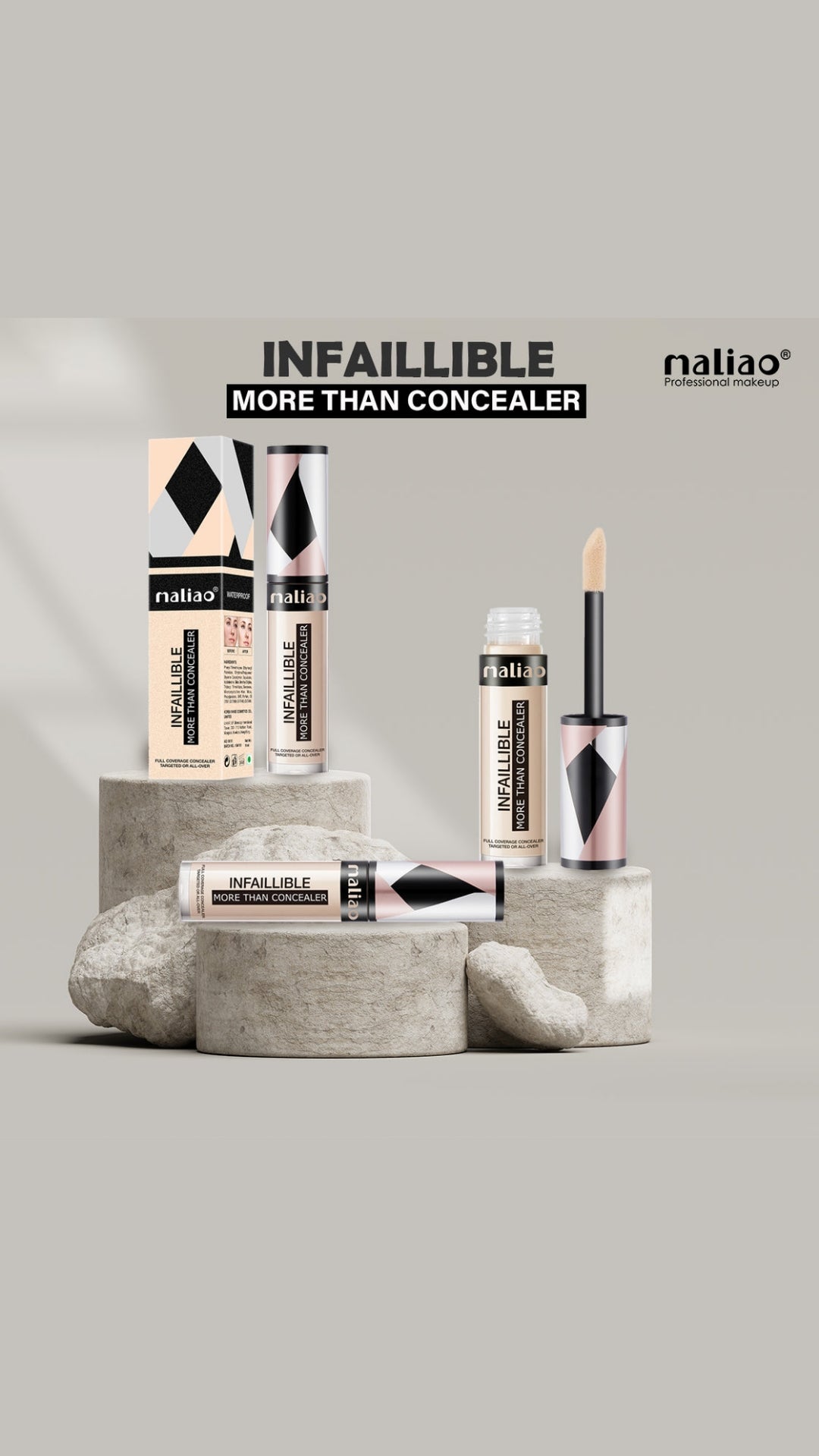 Maliao Infallible More Than Concealer - Flawless Coverage