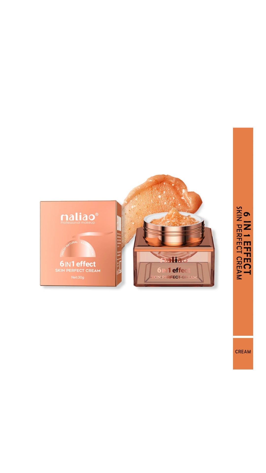 Maliao 6-in-1 Effect Skin Perfect Cream - Fresh Natural Illumination