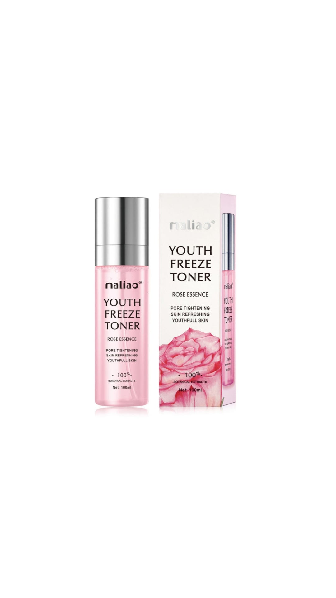 Maliao Youth Freeze Toner with Rose Essence - Refreshing Hydration for Youthful Skin