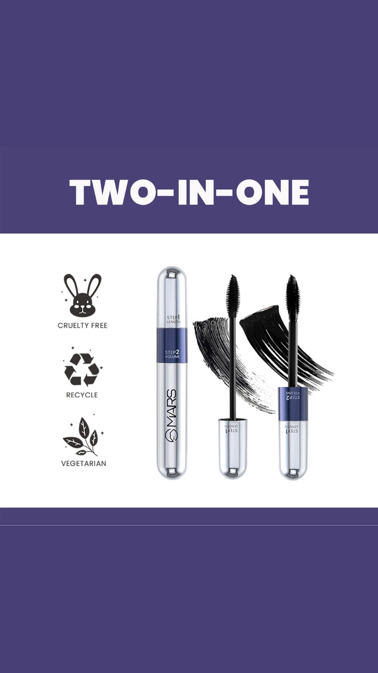 Mars Two-in-One Mascara | Double Trouble