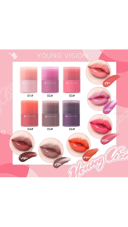 Korean Translucent Essence Rotating Lipstick Lip Gloss Lipbalm