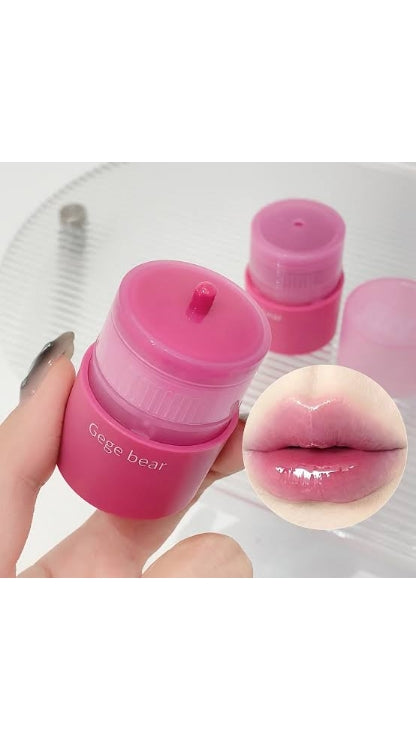 Korean Translucent Essence Rotating Lipstick Lip Gloss Lipbalm