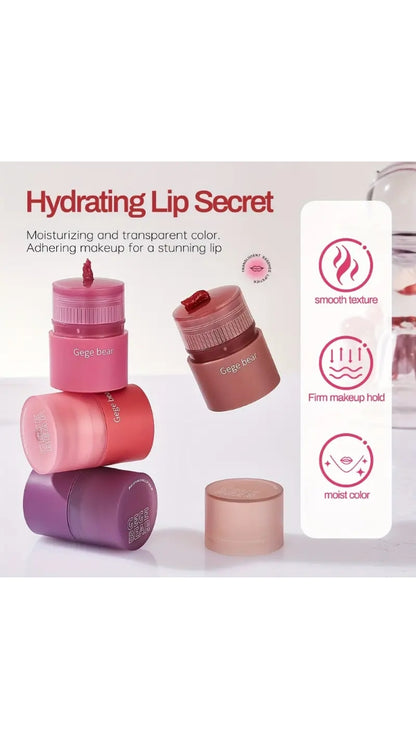 Korean Translucent Essence Rotating Lipstick Lip Gloss Lipbalm