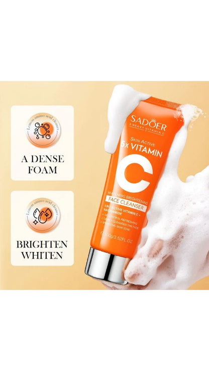 Sadoer 5X Vitamin C Facial Cleanser