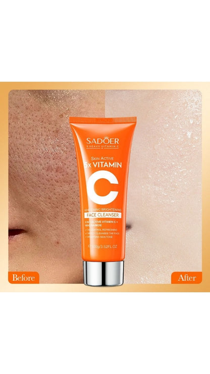 Sadoer 5X Vitamin C Facial Cleanser