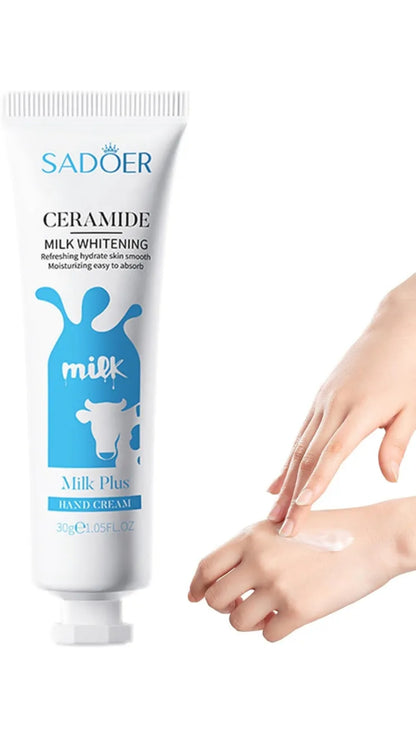 Sadoer Ceramide Milk Plus Hand Cream. Whitening Moisturizer