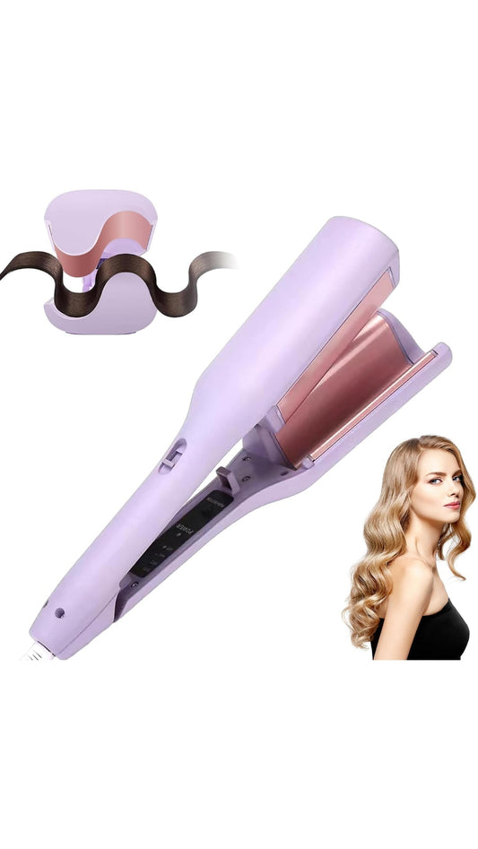 Wave Curling Iron | 2 Barrel Ionic Wavy Hair Curler | Multifunctional Hair Curler | 32MM Curling Iron