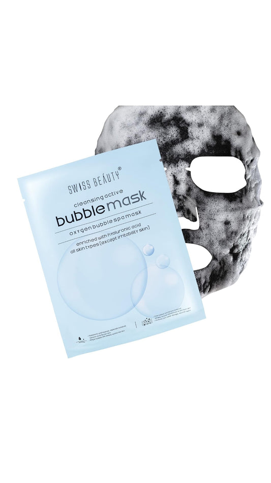 Swiss Beauty Cleansing Active Bubble Mask, 30ml