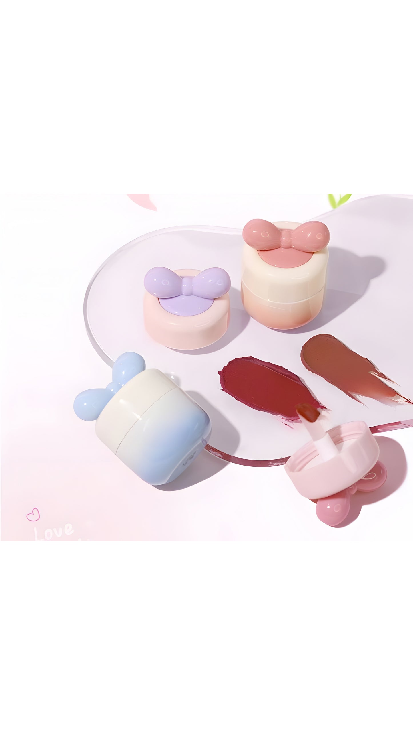 Korean Bow Knot Shaped Velvet Lip & Cheek Tint | Lip Mud