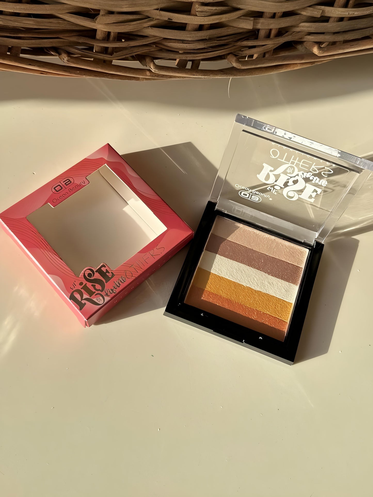 Kawaii 5 in 1 Brick Baked Highlighter Palette