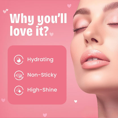 CRAZY GIRL Korean Cute Bunny Lip Gloss
