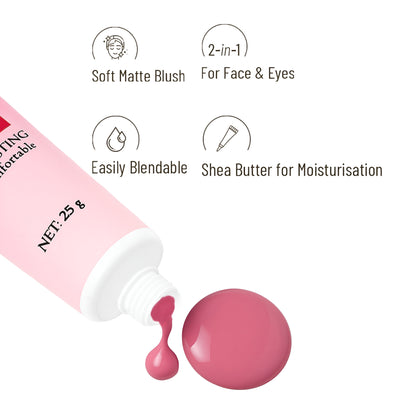 CRAZY GIRL Creamy Liquid Tube Magic Blusher