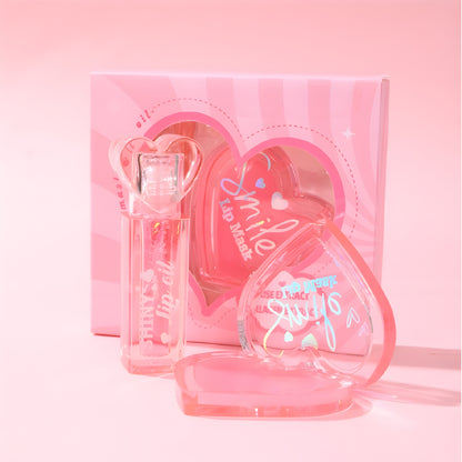 Korean Lip Treatment Combo Oil + Mask