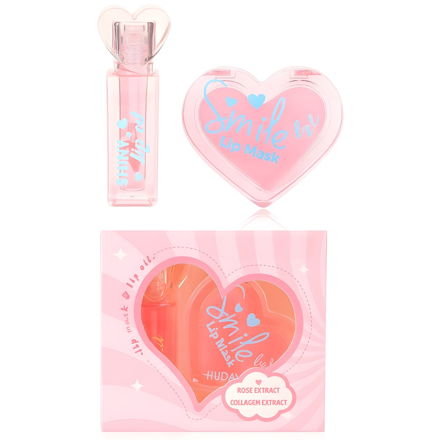 Korean Lip Treatment Combo Oil + Mask