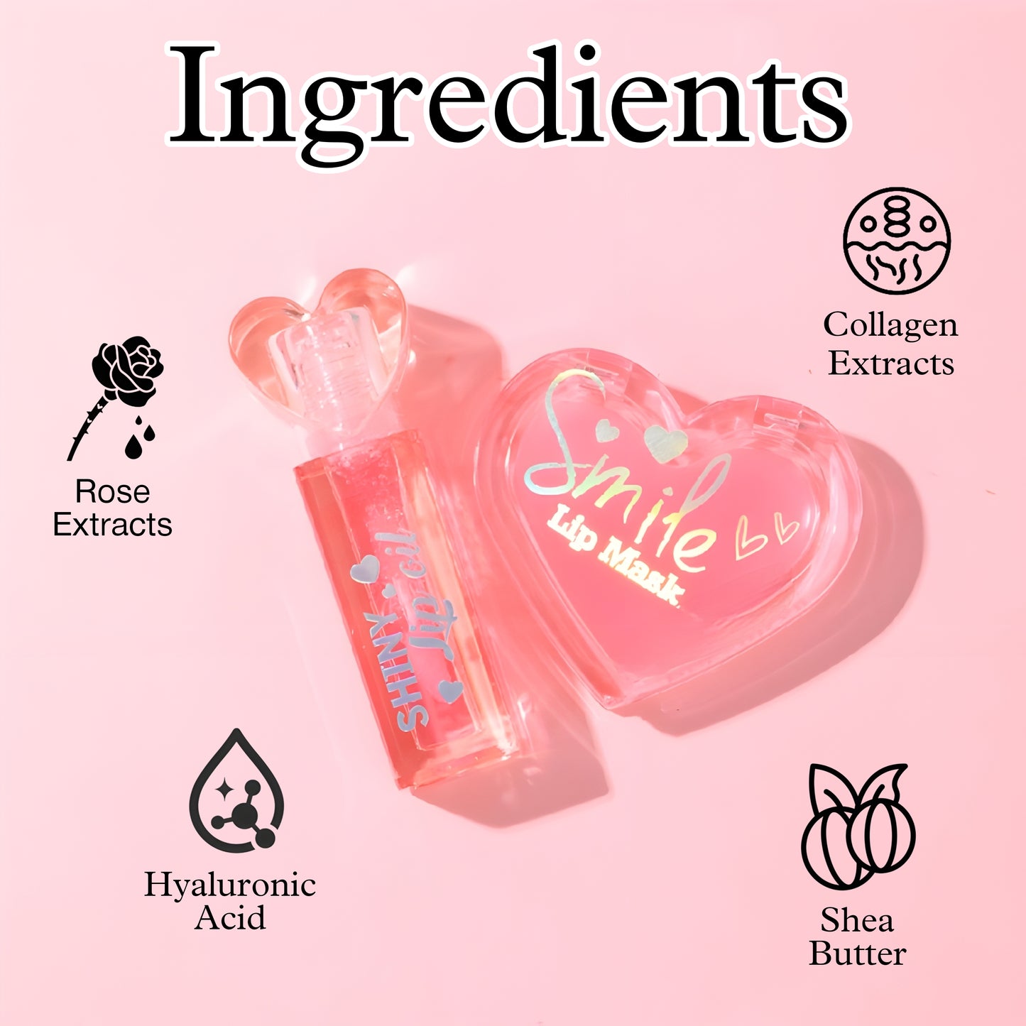 Korean Lip Treatment Combo Oil + Mask