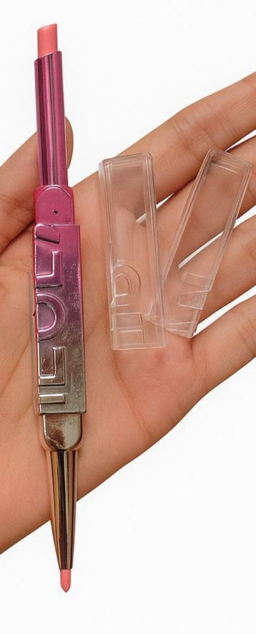 Korean 2 in 1 Lipstick Lip Liner Duo