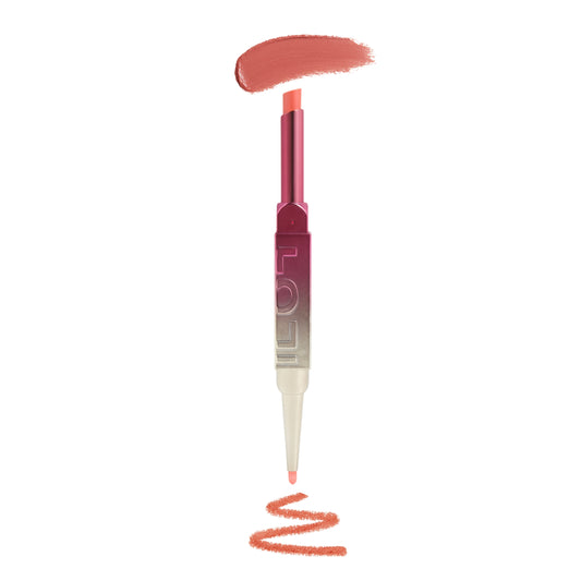Korean 2 in 1 Lipstick Lip Liner Duo