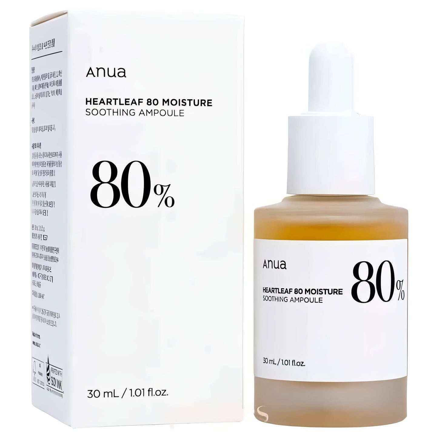 Anua Heartleaf 80% Moisture Soothing Ampoule Serum 30ml