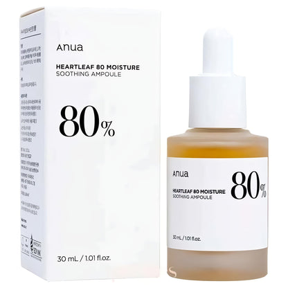 Anua Heartleaf 80% Moisture Soothing Ampoule Serum 30ml
